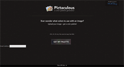 Desktop Screenshot of pictaculous.com